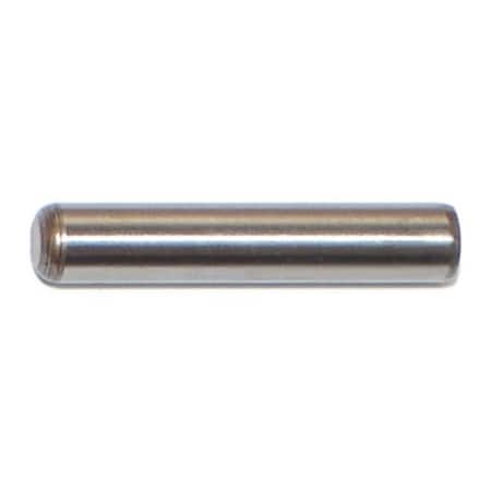 3/16 X 1 Plain Steel Dowel Pins 1 12PK